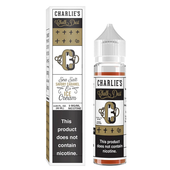 Charlie's Chalk Dust - Sea Salt Savory Caramel and Ice Cream 50ml
