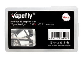 cloud-9-australia-vapes - Vapefly Ni80 Pre-Built Coil (6pcs) - Vapefly - Coil