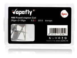 cloud-9-australia-vapes - Vapefly Ni80 Pre-Built Coil (6pcs) - Vapefly - Coil